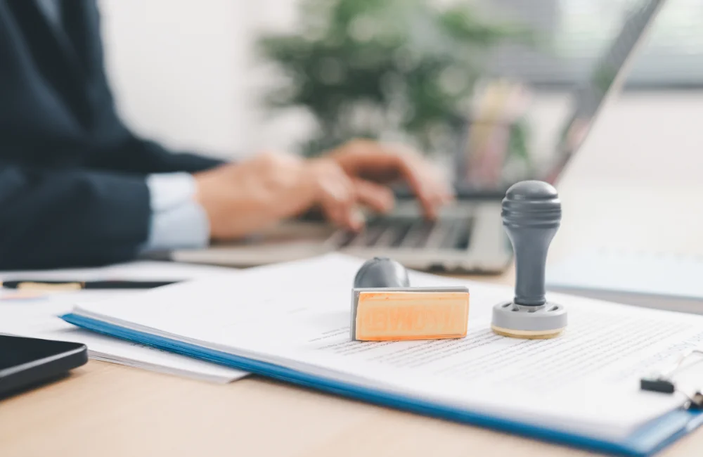 ตรายางที่หน่วยงานราชการนิยมใช้