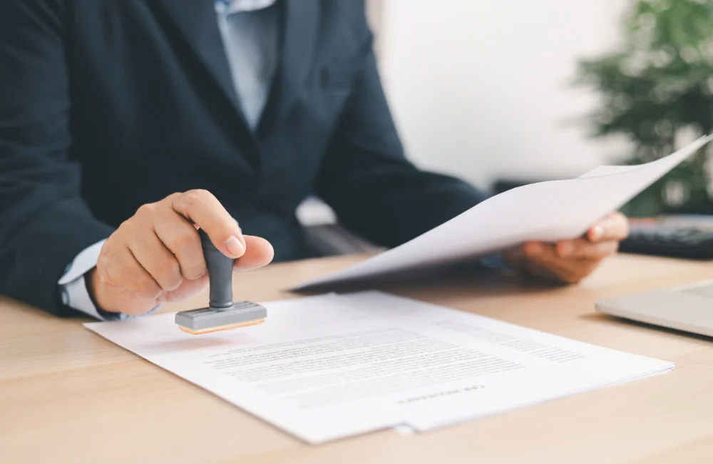 ทำไมเอกสาร ป.พ. ต้องใช้ตรายางประทับ